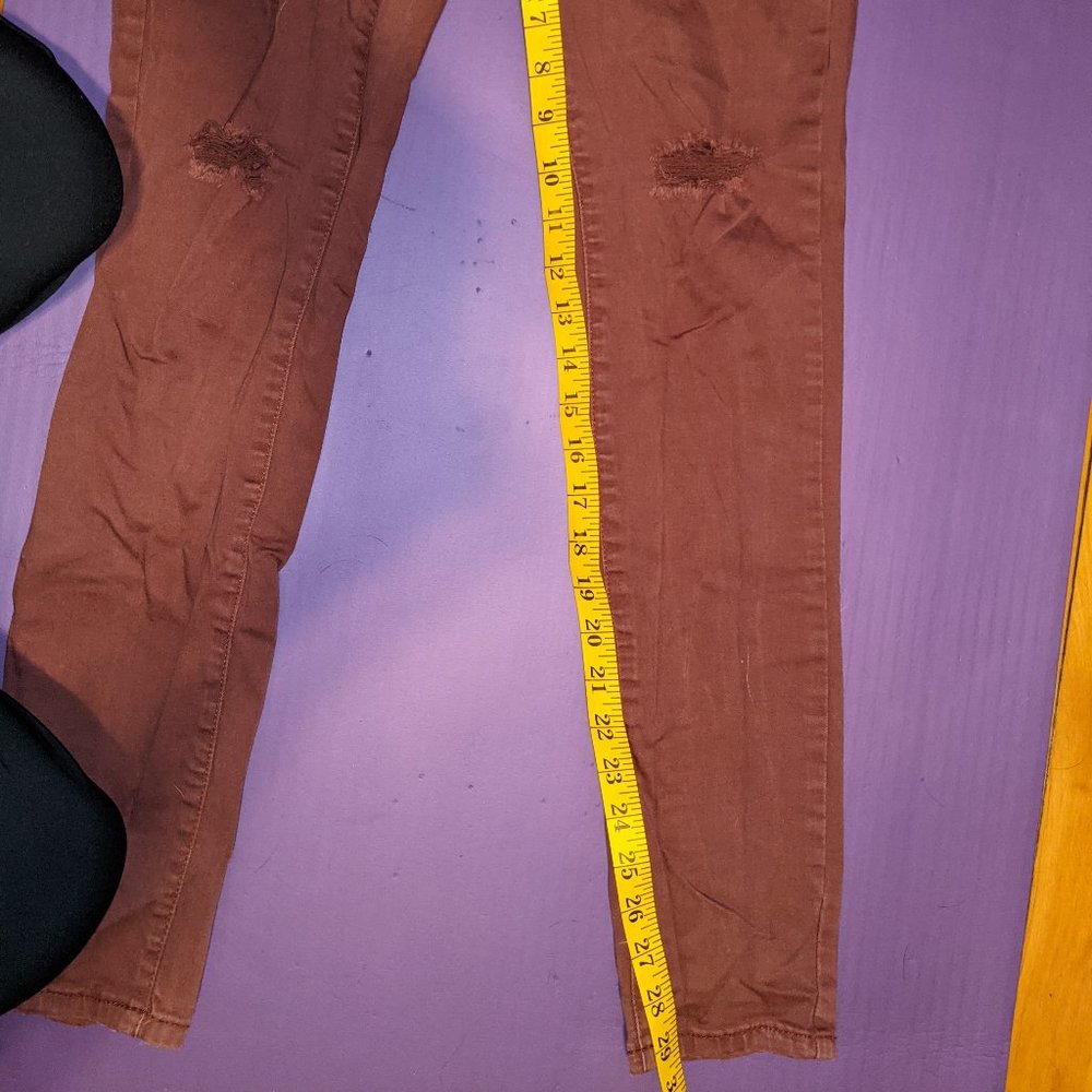 RSQ  rust high rise jeggings